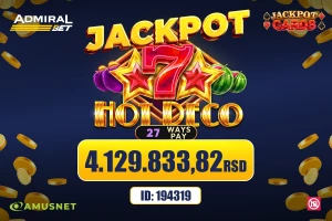 Novi rekordni jackpot - Nišlija osvojio neverovatnih 4.129.833 dinara